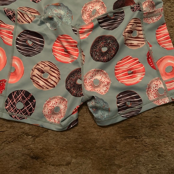 Muscle & Donuts donut shorts. - Picture 3 of 3